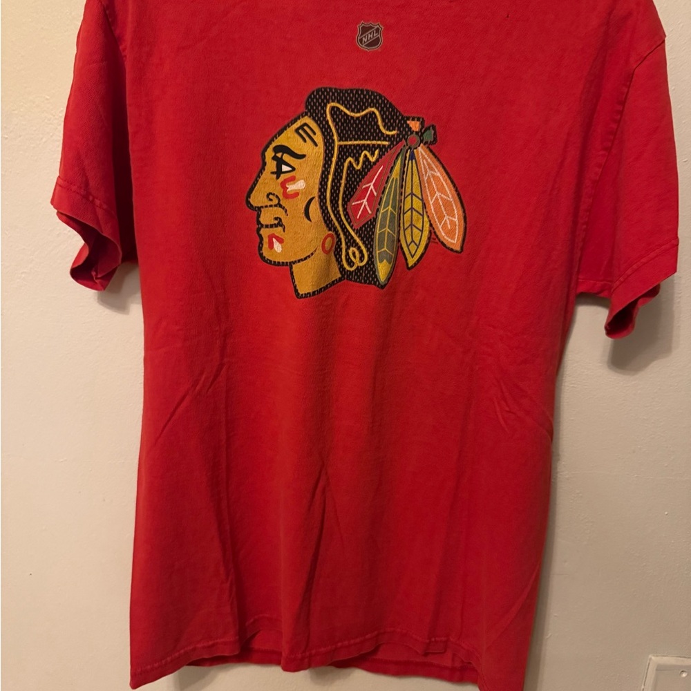 Reebok Red Short Sleeve Tee with Iconic Design